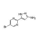 3-氨基-5-(5-溴-2-嘧啶基)吡唑