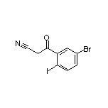 3-(5-溴-2-碘苯基)-3-氧代丙腈