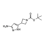 3-氨基-5-(1-Boc-3-氮杂环丁基)吡唑