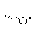 3-(5-溴-2-甲基苯基)-3-氧代丙腈