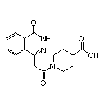 1-[2-(4-氧代-3,4-二氢-1-酞嗪基)乙酰基]哌啶-4-甲酸