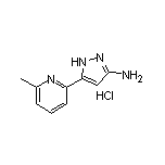 3-氨基-5-(6-甲基-2-吡啶基)吡唑盐酸盐