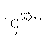 3-氨基-5-(3,5-二溴苯基)吡唑