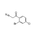 3-(2-溴-4-氯苯基)-3-氧代丙腈