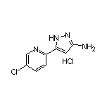 3-氨基-5-(5-氯-2-吡啶基)吡唑盐酸盐