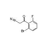 3-(2-溴-6-氟苯基)-3-氧代丙腈