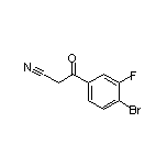 3-(4-溴-3-氟苯基)-3-氧代丙腈