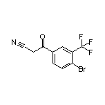 3-[4-溴-3-(三氟甲基)苯基]-3-氧代丙腈
