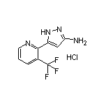 3-氨基-5-[3-(三氟甲基)-2-吡啶基]吡唑盐酸盐