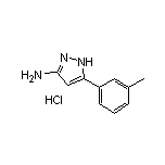 3-氨基-5-(间甲苯基)吡唑盐酸盐