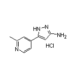 3-氨基-5-(2-甲基-4-吡啶基)吡唑盐酸盐