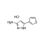 3-氨基-5-(3-噻吩基)吡唑盐酸盐