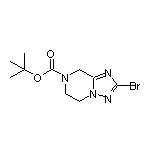 7-Boc-2-溴-5,6,7,8-四氢-[1,2,4]三唑并[1,5-a]吡嗪