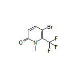 5-溴-1-甲基-6-(三氟甲基)吡啶-2(1H)-酮