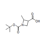 1-Boc-2-甲基氮杂环丁烷-3-甲酸