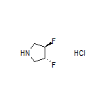 (3R,4R)-3,4-二氟吡咯烷盐酸盐