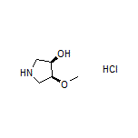 (3R,4S)-4-甲氧基吡咯烷-3-醇盐酸盐