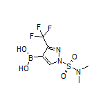 1-(N,N-二甲基氨基磺酰基)-3-(三氟甲基)吡唑-4-硼酸