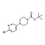 1-Boc-4-(6-溴-3-吡啶基)哌嗪