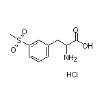 2-氨基-3-(3-(甲砜基)苯基)丙酸盐酸盐