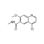 4-氯-7-甲氧基-N-甲基喹啉-6-甲酰胺
