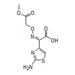 (Z)-2-(2-氨基-4-噻唑基)-2-[(2-甲氧基-2-氧代乙氧基)亚氨基]乙酸