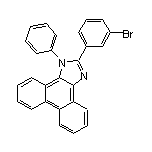 2-(3-溴苯基)-1-苯基-1H-菲并[9,10-d]咪唑