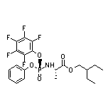 [(S)-(2,3,4,5,6-五氟苯氧基)(苯氧基)氧膦基]-L-丙氨酸-2-乙基丁酯