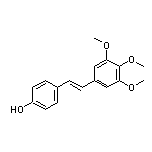 (E)-4-(3,4,5-三甲氧基苯乙烯基)苯酚