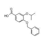 4-(苄氧基)-3-异丙氧基苯甲酸