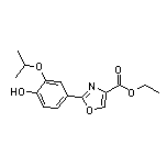 2-(4-羟基-3-异丙氧基苯基)噁唑-4-甲酸乙酯