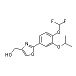 2-[4-(二氟甲氧基)-3-异丙氧基苯基]噁唑-4-甲醇