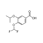 4-(二氟甲氧基)-3-异丙氧基苯甲酸