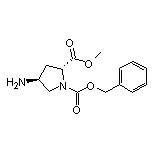 (2R,4S)-4-氨基-1-Cbz-吡咯烷-2-甲酸甲酯