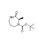 (R)-4-Boc-3-甲基-1,4-二氮杂环庚烷-2-酮
