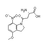 (S)-2-氨基-4-(4-甲氧基-7-硝基-1-吲哚啉基)-4-氧代丁酸