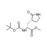 (R)-2-(Boc-氨基)-3-[(R)-2-氧代-3-吡咯烷基]丙酸甲酯