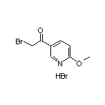 2-溴-1-(6-甲氧基-3-吡啶基)乙酮氢溴酸盐