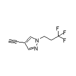4-乙炔基-1-(3,3,3-三氟丙基)-1H-吡唑