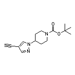 1-Boc-4-(4-乙炔基-1-吡唑基)哌啶