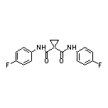 N,N’-双(4-氟苯基)环丙烷-1,1-二甲酰胺