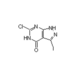 6-氯-3-碘-1H-吡唑并[3,4-d]嘧啶-4(5H)-酮