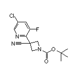 1-Boc-3-(5-氯-3-氟-2-吡啶基)氮杂环丁烷-3-甲腈