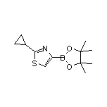 2-环丙基噻唑-4-硼酸频哪醇酯