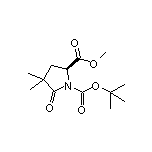 (S)-1-Boc-4,4-二甲基-5-氧代吡咯烷-2-甲酸甲酯