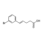 (E)-5-(3-溴苯基)-4-戊烯酸
