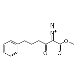 2-重氮基-3-氧代-6-苯基己酸甲酯