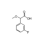 2-(3-氟苯基)-2-甲氧基乙酸