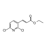 (E)-3-(2,6-二氯-3-吡啶基)丙烯酸乙酯