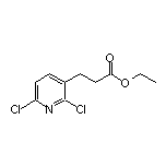 3-(2,6-二氯-3-吡啶基)丙酸乙酯